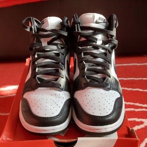 Nike Black and White High-Tops